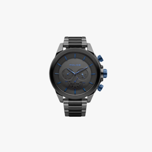 นาฬิกาข้อมือผู้ชาย Police Multifunction BELMONT watch รุ่น PL-15970JSU/61M สีดำ