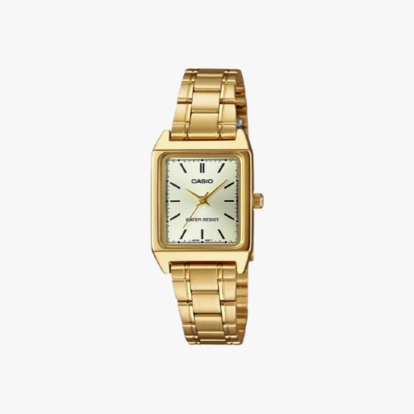 [ประกันร้าน] CASIO นาฬิกาข้อมือผู้หญิง รุ่น LTP-V007G-9EUDF-S Dress Gold