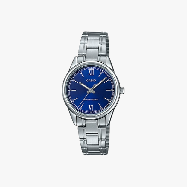 [ประกันร้าน] CASIO นาฬิกาข้อมือผู้หญิง รุ่น LTP-V005D-2B2UDF-S Standard Silver