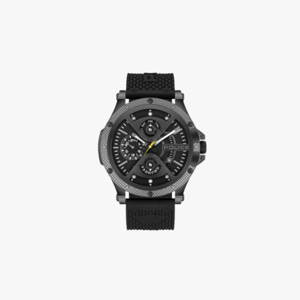 นาฬิกาข้อมือผู้ชาย Police Multifunction SURIGAO watch รุ่น PEWJQ2110550 สีดำ
