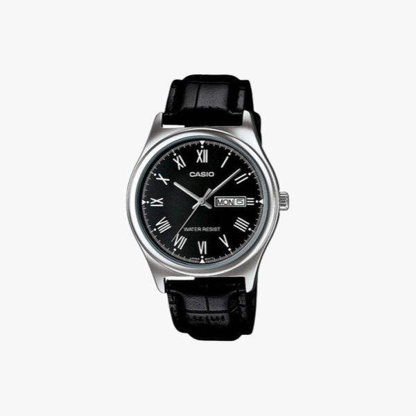 [ประกันร้าน] CASIO นาฬิกาข้อมือผู้ชาย รุ่น MTP-V006L-1BUDF-S Enticer Black