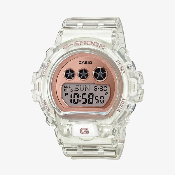 G-Shock S series Rose Gold Dial - White