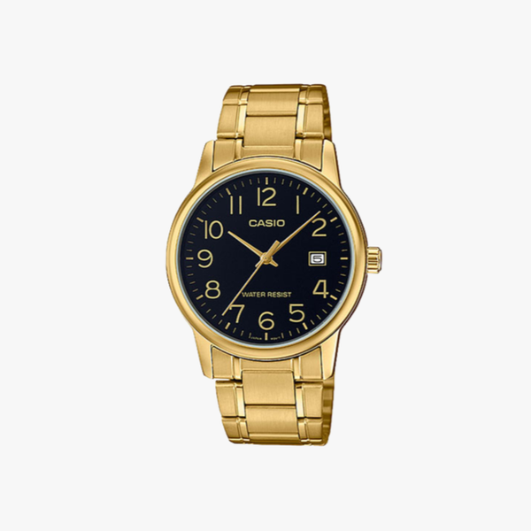[ประกันร้าน] Casio นาฬิกาข้อมือผู้หญิง รุ่น LTP-V002G-1BUDF-S Standard Gold