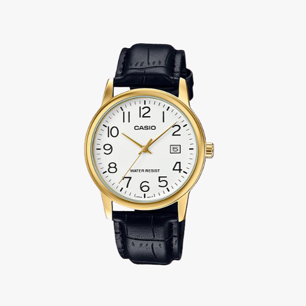 [ประกันร้าน] CASIO นาฬิกาข้อมือผู้หญิง รุ่น LTP-V002GL-7B2 Standard Black