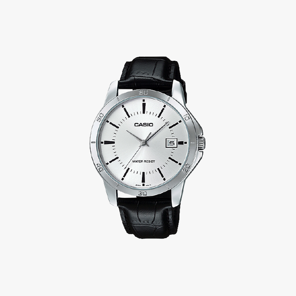 [ประกันร้าน] CASIO นาฬิกาข้อมือผู้ชาย รุ่น MTP-V004L-7AUDF-S Standard Black