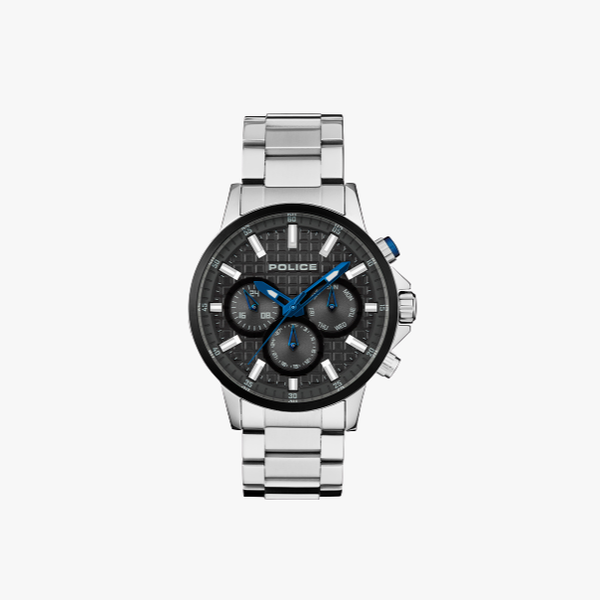 Police Silver stainless steel watch