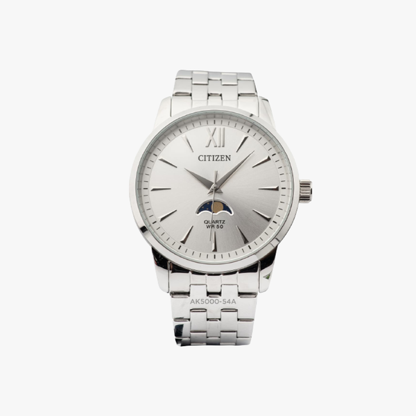 [ประกันร้าน] CITIZEN นาฬิกาข้อมือผู้ชาย รุ่น AK5000-54A AQ Elegant Silver
