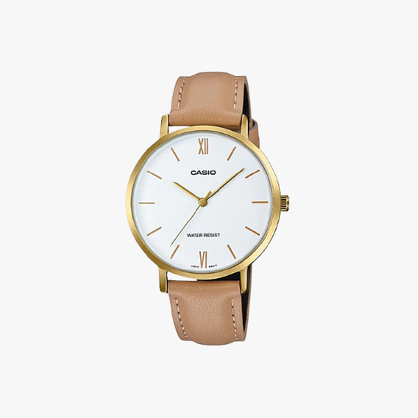 [ประกันร้าน] CASIO นาฬิกาข้อมือผู้หญิง รุ่น LTP-VT01GL-7B-S Standard