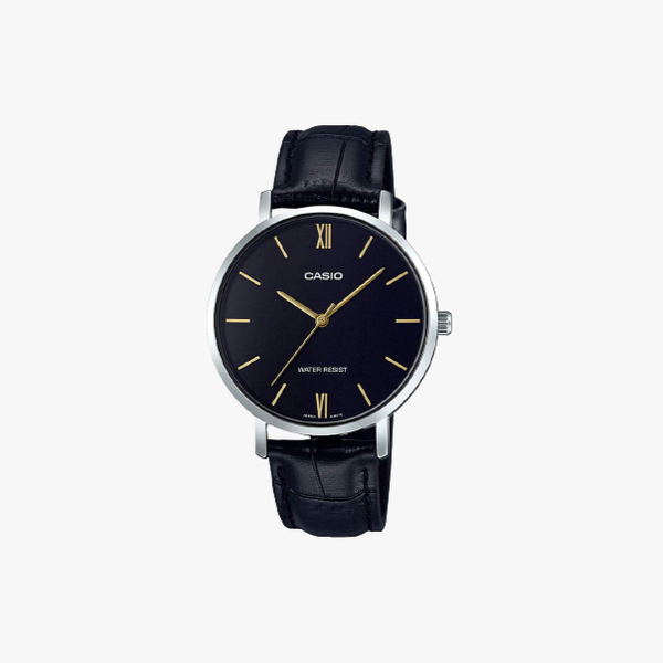 [ประกันร้าน] CASIO นาฬิกาข้อมือผู้หญิง รุ่น LTP-VT01L-1BUDF-S Standard Black