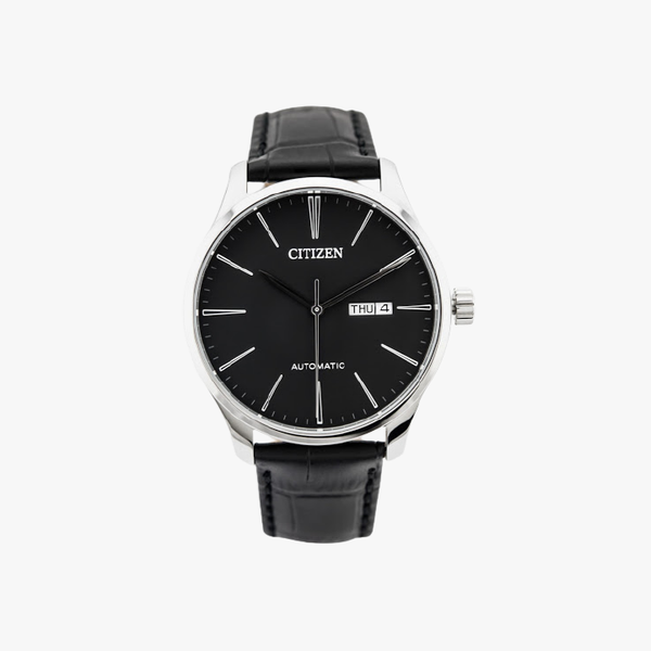 [ประกันร้าน] CITIZEN นาฬิกาข้อมือผู้ชาย รุ่น NH8350-08E Mechanical Automatic Black Dial Black