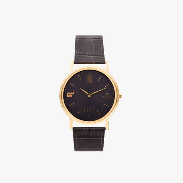 นาฬิกา TITAN EDGE T-1595YL04 สีดำ
