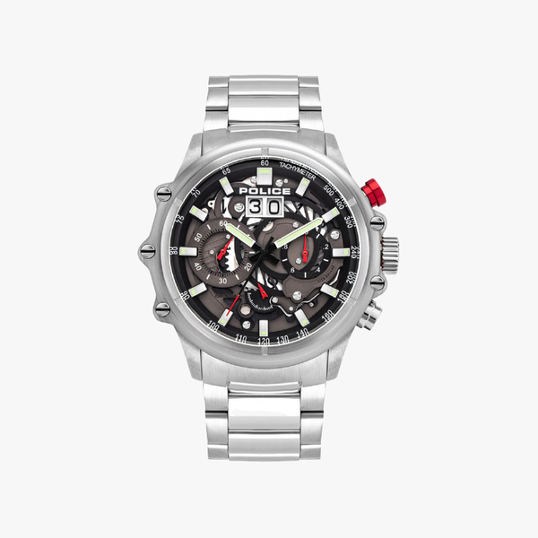 Silver Stainless steel luang watch