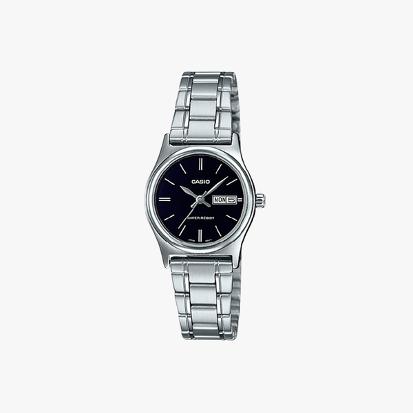 [ประกันร้าน] CASIO นาฬิกาข้อมือผู้หญิง รุ่น LTP-V006D-1B2-S Standard