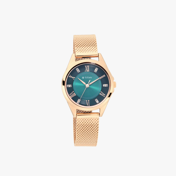 นาฬิกา TITAN Sparkle II T-2565WM04 สีโรสโกลด์