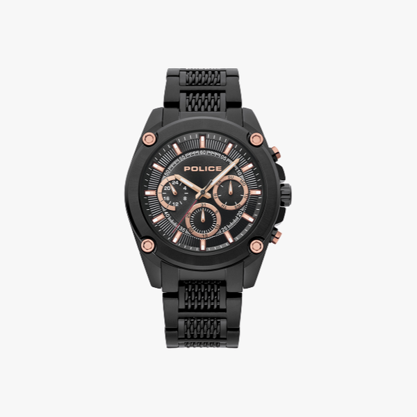 Police MALLORCA black stainless steel watch