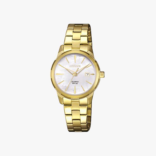[ประกันร้าน] CITIZEN นาฬิกาข้อมือผู้หญิง รุ่น EU6072-56D AQ Mid Quartz Watch