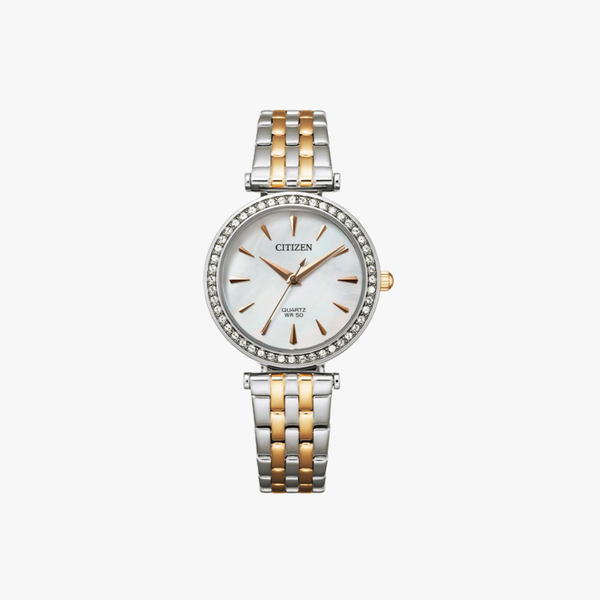 [ประกันร้าน] CITIZEN นาฬิกาข้อมือผู้หญิง รุ่น ER0216-59D Swarovski Crystals Elegant Ladies Watch - Multi-color