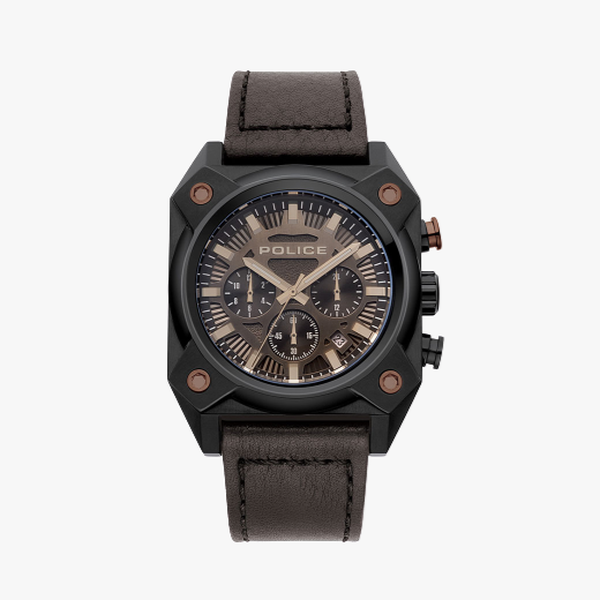 Police Chronograph Brown watch