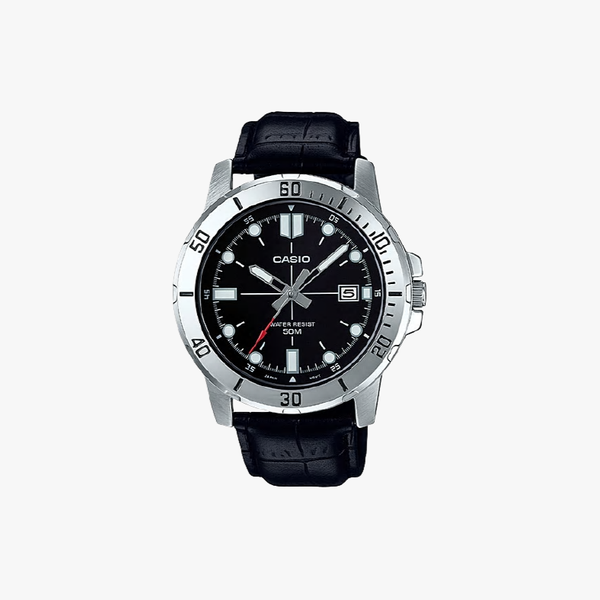 [ประกันร้าน] CASIO นาฬิกาข้อมือผู้ชาย รุ่น MTP-VD01L-1EVUDF-S Standard Black