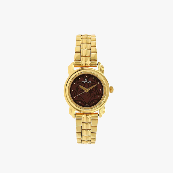 นาฬิกา TITAN Karishma T-2534YM03 สีทอง
