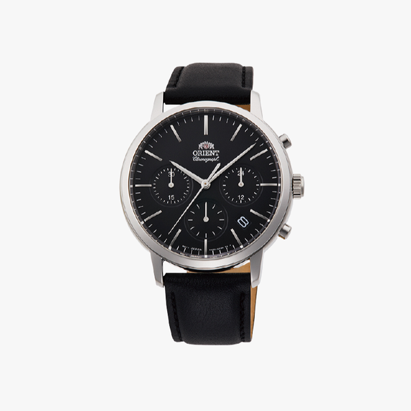 Orient Quartz Contemporary Watch, Leather Strap