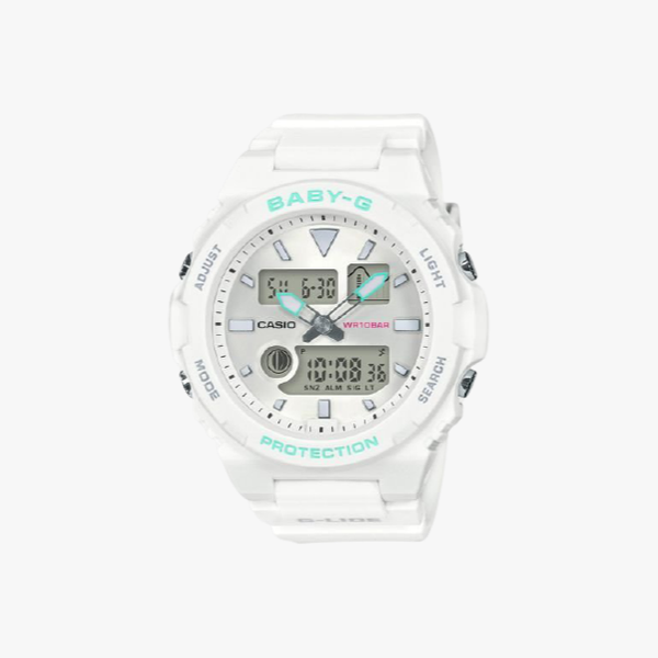[ประกันร้าน] Baby-G นาฬิกาข้อมือ รุ่น BAX-100-7ADR-S G-Lide White
