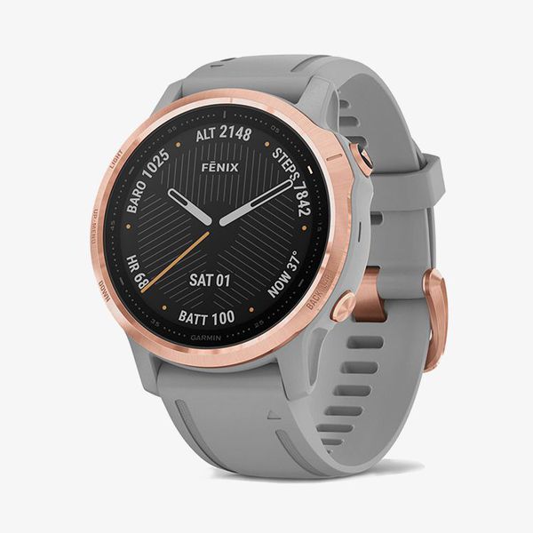 Fenix 6S - Rose Gold With Powder Gray Band