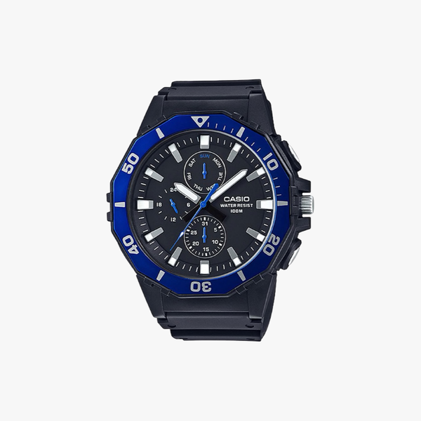 [ประกันร้าน] CASIO นาฬิกาข้อมือผู้ชาย รุ่น MRW-400H-2A-S Standard Black