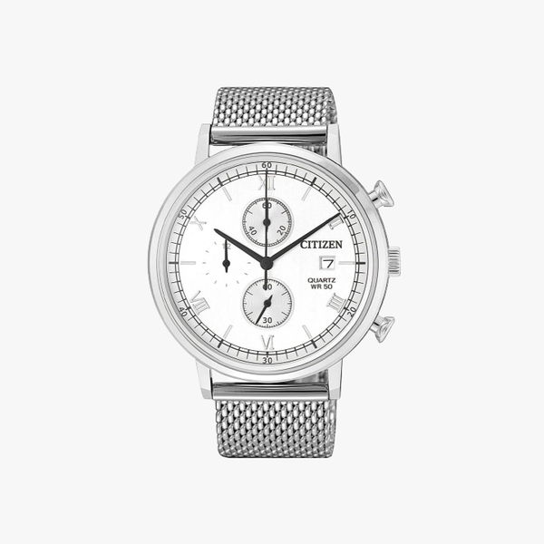 [ประกันร้าน] CITIZEN นาฬิกาข้อมือผู้ชาย รุ่น AN3610-80A AQ Quartz Chromograph Men Watch