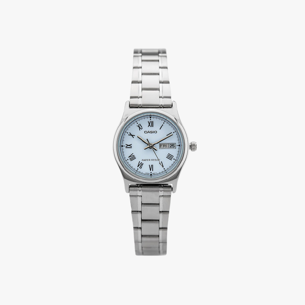 [ประกันร้าน] CASIO นาฬิกาข้อมือผู้หญิง รุ่น LTP-V006D-2B-S Standard