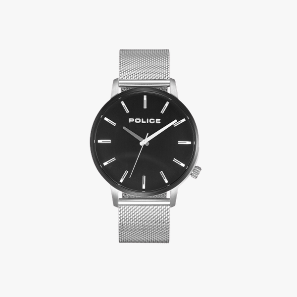 Police MARMOL silver stainless steel watch