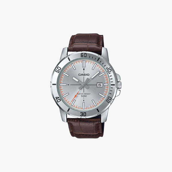 [ประกันร้าน] CASIO นาฬิกาข้อมือผู้ชาย รุ่น MTP-VD01L-8E Standard Black