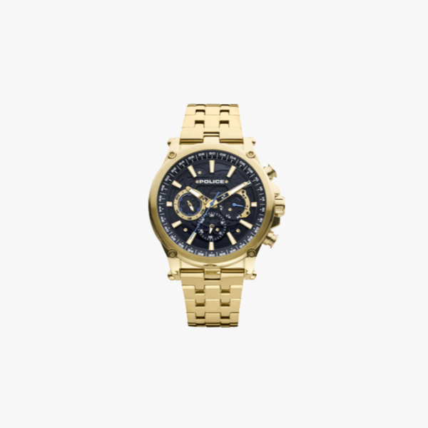 นาฬิกาข้อมือผู้ชาย Police Multifunction Taronga watch รุ่น PEWJK2110801 สีทอง