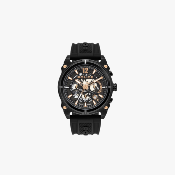 นาฬิกาข้อมือผู้ชาย Police Multifunction Antrim watch รุ่น PL-16020JSB/61P สีดำ