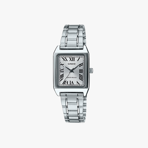 [ประกันร้าน] CASIO นาฬิกาข้อมือผู้หญิง รุ่น LTP-V007D-7B-S Standard Silver