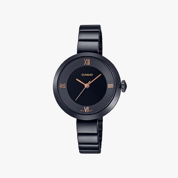 [ประกันร้าน] CASIO นาฬิกาข้อมือผู้หญิง รุ่น LTP-E154B-1ADF-S Standard 