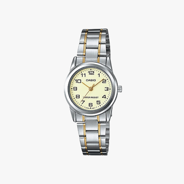 [ประกันร้าน] CASIO นาฬิกาข้อมือผู้หญิง รุ่น LTP-V001SG-9B-S Standard