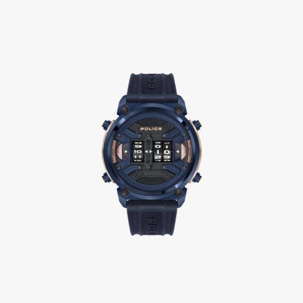 นาฬิกาข้อมือผู้ชาย Police Multifunction ROTOR watch รุ่น PEWJP2108302 สีน้ำเงิน