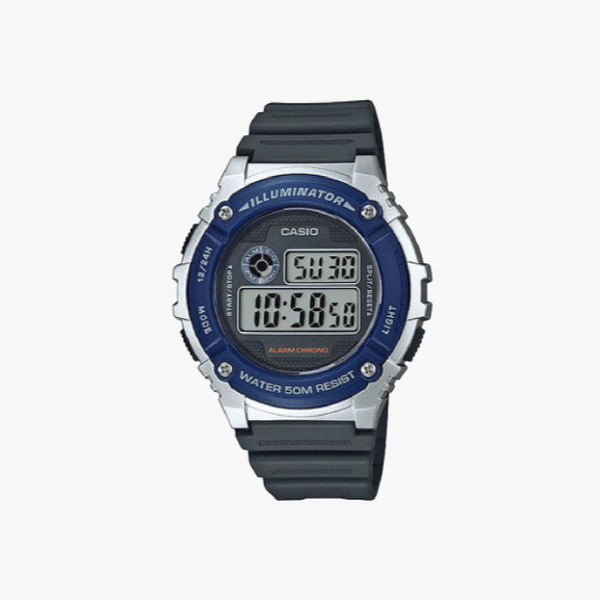 [ประกันร้าน] CASIO นาฬิกาข้อมือผู้ชาย รุ่น W-216H-2AVDF-S Standard Black