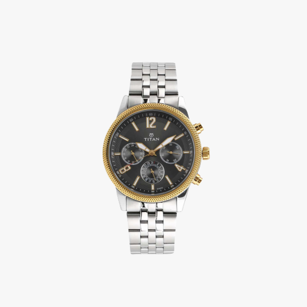 นาฬิกา TITAN WORKWEAR  T-1734BM01 สีเงิน
