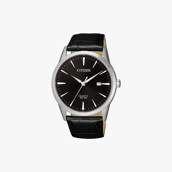 [ประกันร้าน] CITIZEN นาฬิกาข้อมือผู้ชาย รุ่น BI5000-10E  AQ Mid Black Dial Black