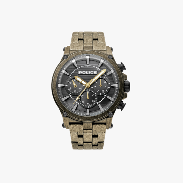 Police Multifunction TAMAN stainless steel watch