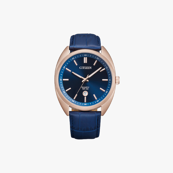 [ประกันร้าน] CITIZEN นาฬิกาข้อมือผู้ชาย รุ่น BI5093-01L AQ Blue Dial Quartz Men Watch