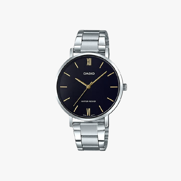 [ประกันร้าน] CASIO นาฬิกาข้อมือผู้หญิง รุ่น LTP-VT01D-1BUDF-S Standard Silver
