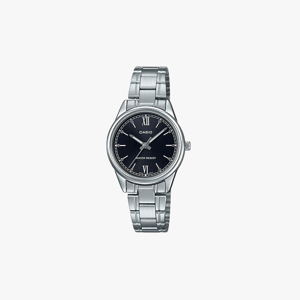 CASIO นาฬิกาข้อมือผู้หญิง รุ่น LTP-V005D-1B2UDF Standard Silver