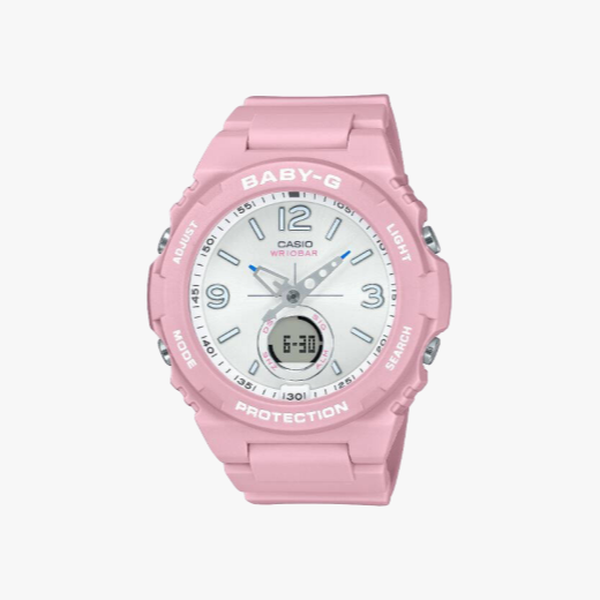 Baby-G Silver Dial - Pink