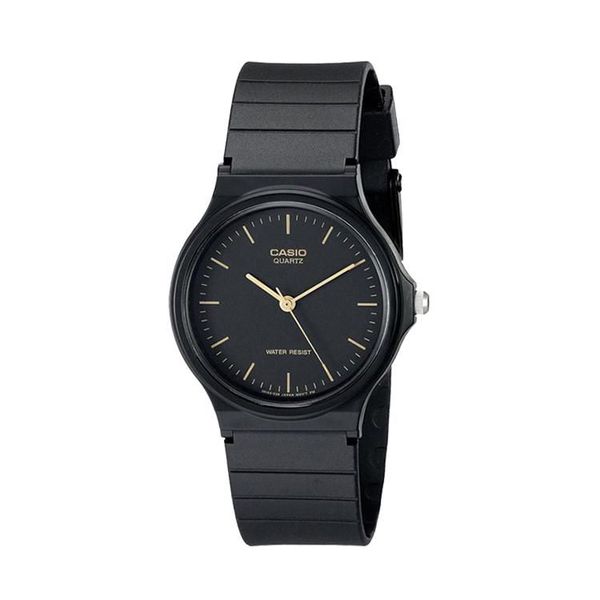[ประกันร้าน] CASIO นาฬิกาข้อมือผู้หญิง รุ่น MQ-24-1ELSDF-S Standard Black Dial Black