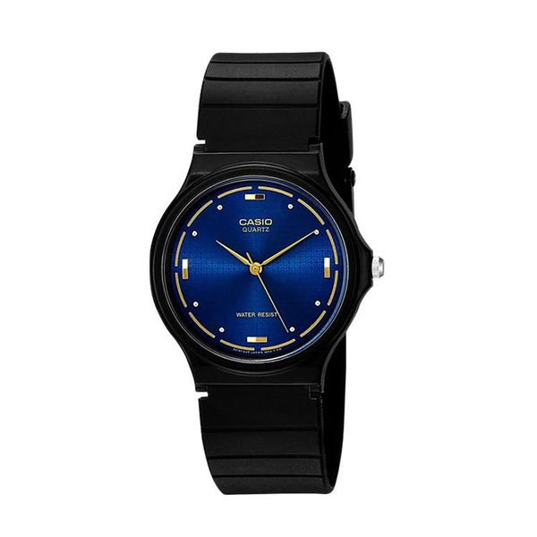 [ประกันร้าน] CASIO นาฬิกาข้อมือ รุ่น MQ-76-2ALDF-S Standard Blue Dial Black