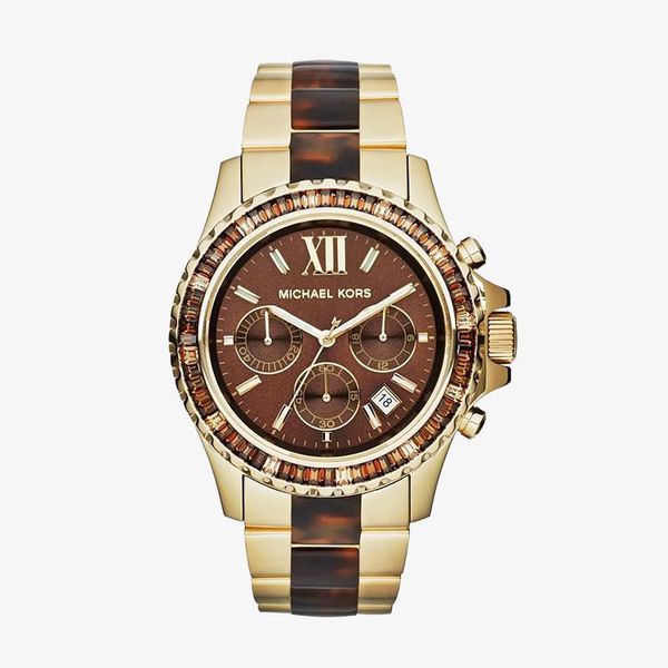 Everest Chronograph Brown Dial - Brown, Gold