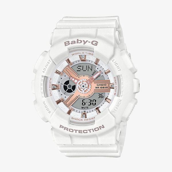 Casio Baby-G Rose Gold Dial - White